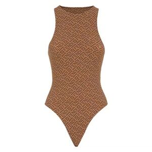 Fendi x SKIMS High Neck Bodysuit